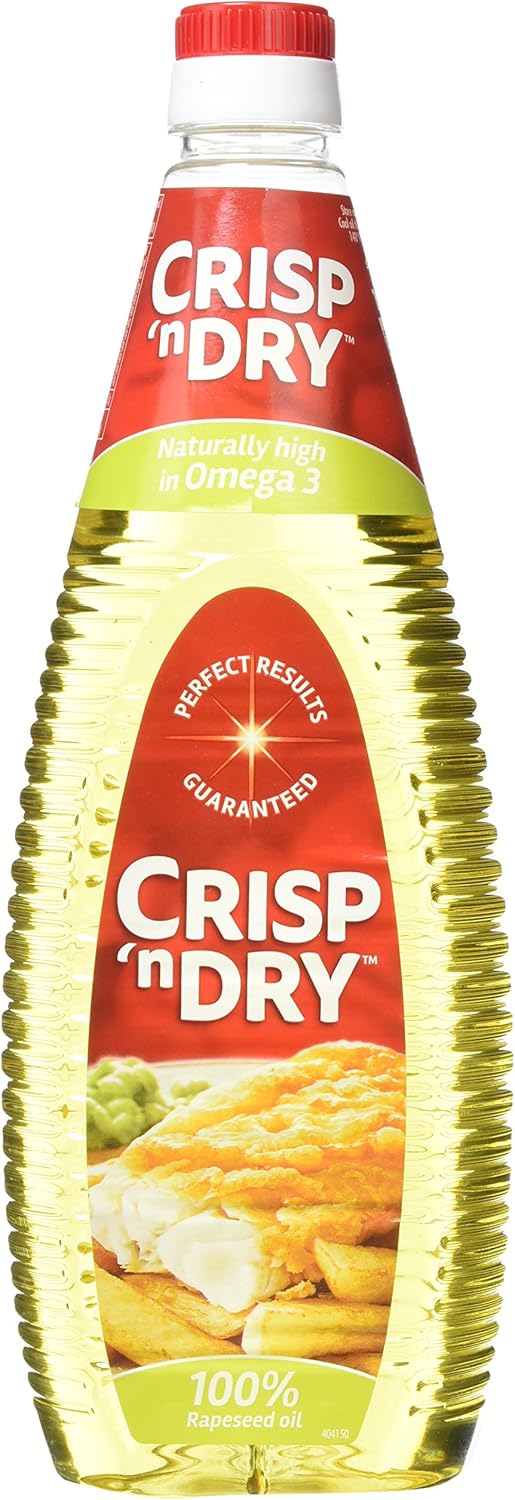 Crisp 'n Dry Vegetable Oil, 1 Litre Amazon.co.uk Prime Pantry