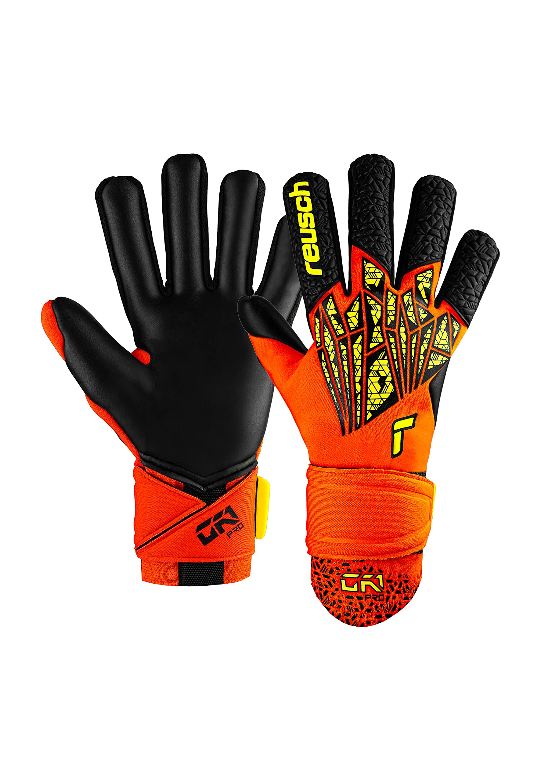 Reusch GK1 Pro Grip Goalkeeper Gloves Men and Women Football Gloves for Adults Suitable for All Weather Conditions and Pitch Surfaces