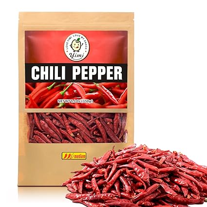 Yimi Premium Chilies secos enteros, pimientos chinos de ...