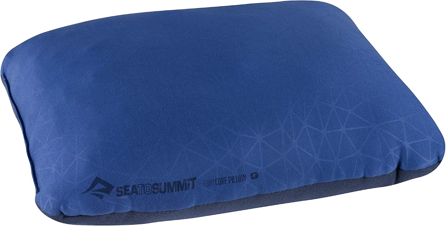 SEA TO SUMMIT, Foam Core Pillow R, Travel Pillow Just Like Home, Soft Fabric & Upcycled Foam, Lock System