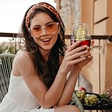 CROWNLY CRYSTAL Limited Edition Auntie Fabulous Glass Gift Crystal Wine Glass view 2