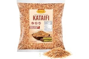 SWEETSIDE CANDY CO. Lightly Toasted Kataifi for of Dubai Chocolate Filling, 17.7oz (500g) Pack of Kataifi Pastry, Ideal for Homemade Kunafa, Arabic Sweets and Creative Recipes, Infused with Rich Dubai Chocolate Ingredients
