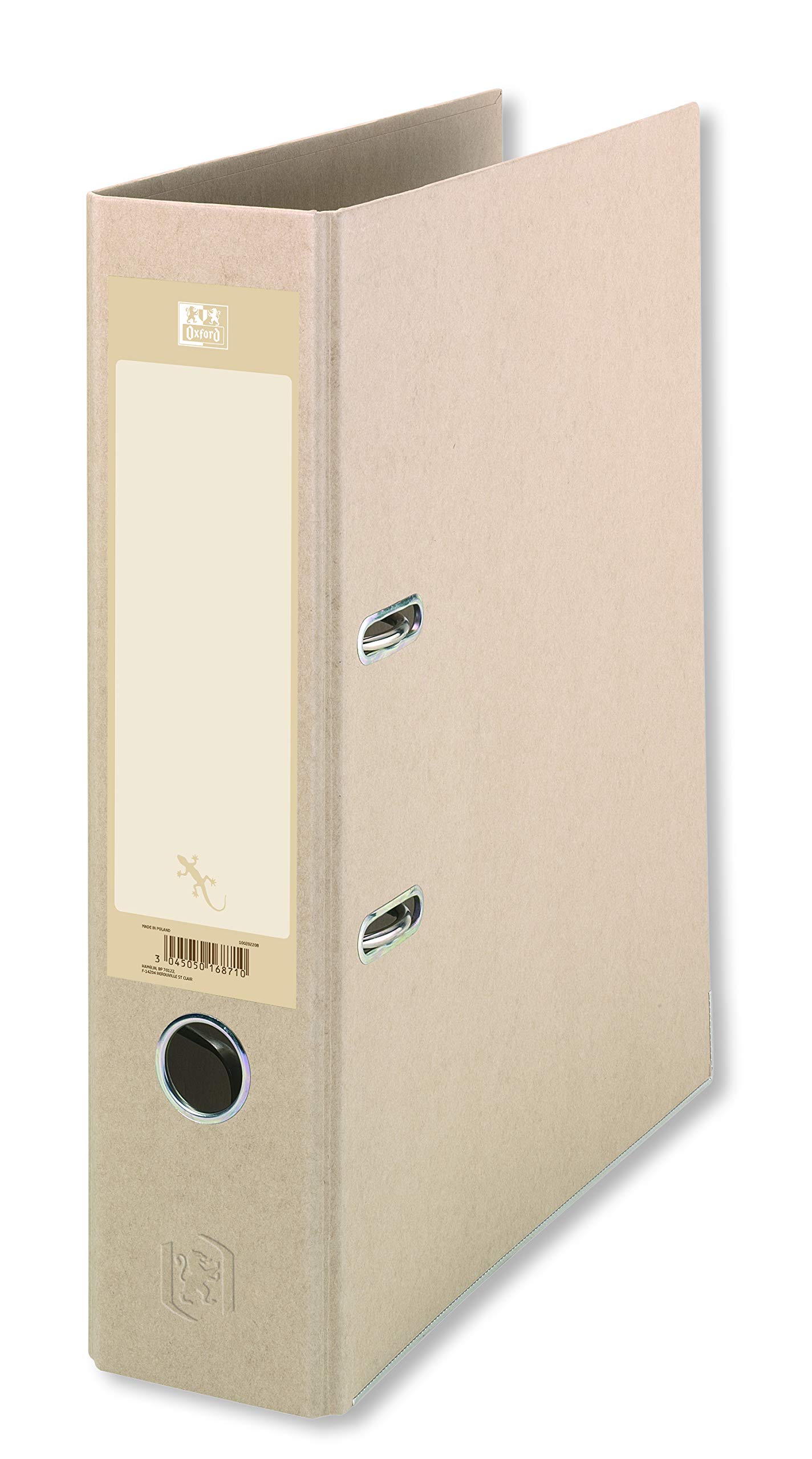 Oxford Touareg A4 8cm Wide Binder - Beige