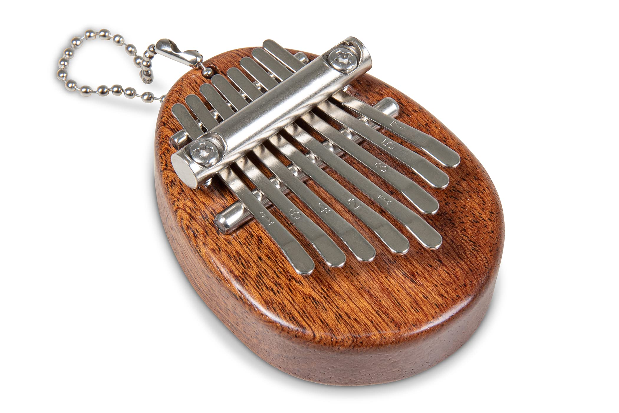 Gewa F835530 Kalimba thumb piano, small, mahogany, 8 steel reeds, tunable