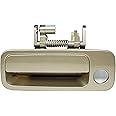 S Sentinel Parts Outside Exterior Door Handle Front Left Driver Side 4M9 Cashmere Beige Gold Compatible with 1997-2001 Toyota Camry Replaces # 69220-AA010, TO1310114