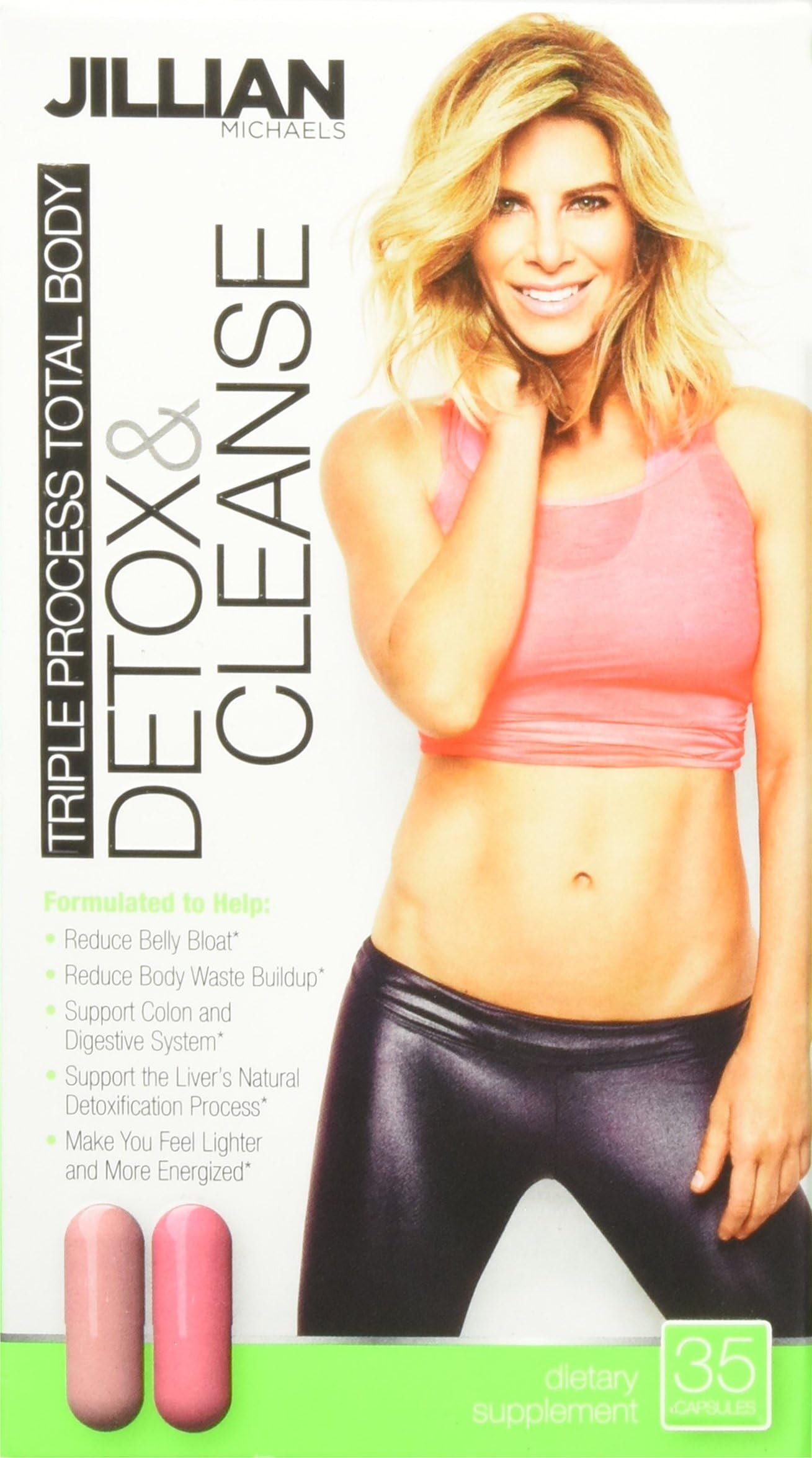 Thin Care Jillian Michaels Detox & Cleanse MetaCaps, 35-Count