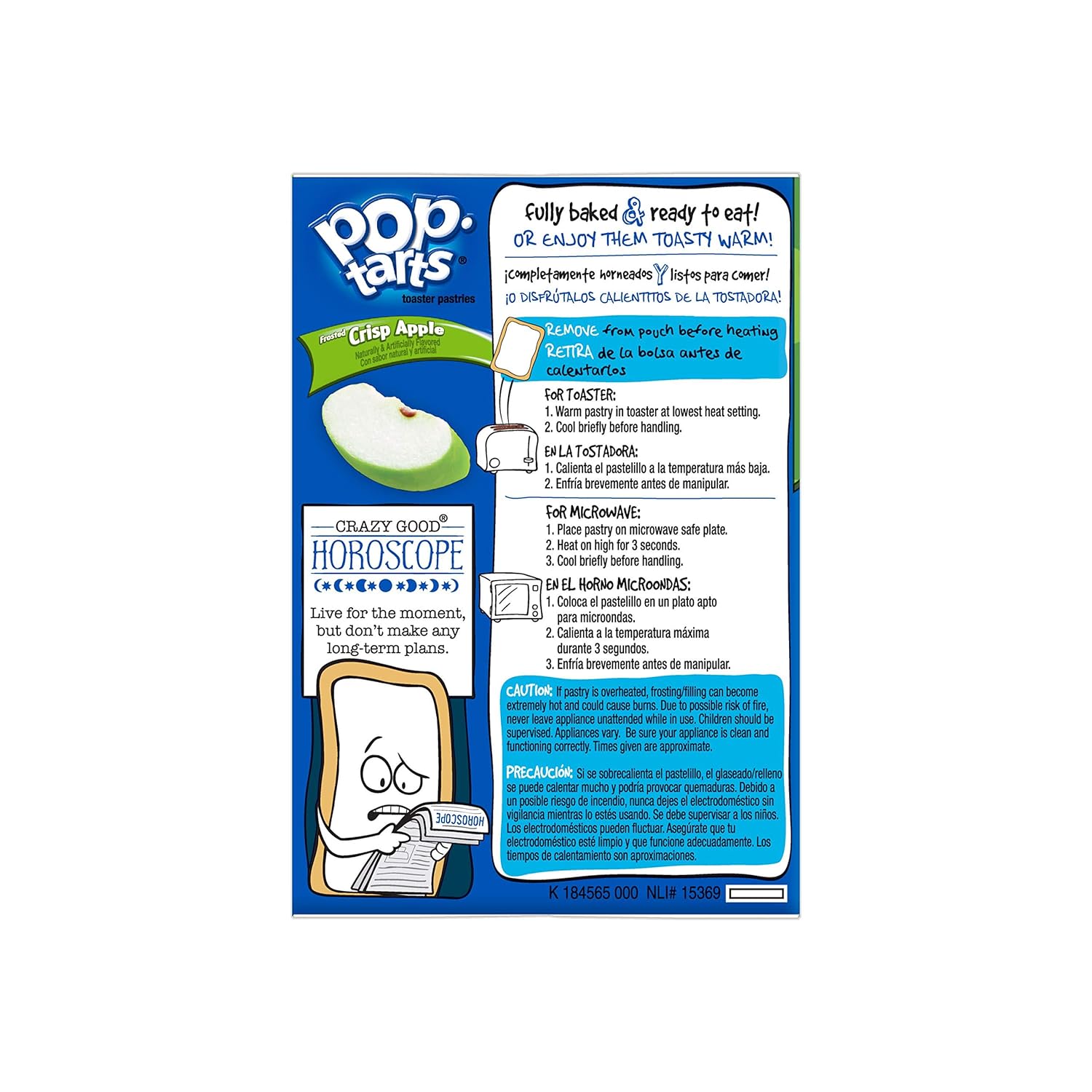 Amazon.com: Kelloggs Pop-Tarts Frosted Crisp Apple ...