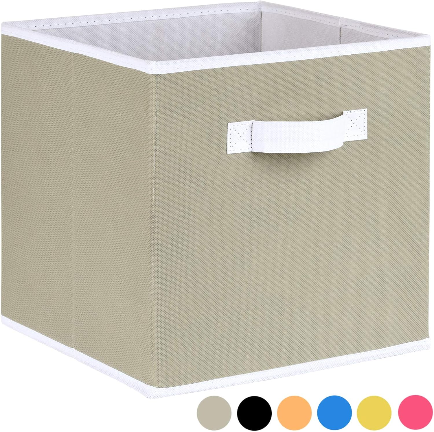 Hartleys 2 Tone Fabric Storage Box for 4, 6, 8, 9 & 10 Cube Units