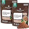 Navitas Organics Cacao Powder, 16 oz. Bags (Pack of 2) — Organic, Non-GMO, Fair Trade, Gluten-Free (19-002)