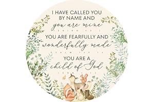 HSNBT Christian Nursery Wall Decor, Nursery Scripture Wall Decor for Newborn Baby Boy Girl Kids Bedroom Toddler Room Bible Verse Religious Hanging Sign Decorations Baptism Gift, You Are a Child of God