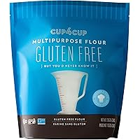 Cup4Cup Multipurpose Flour, 3 Pounds, Certified Gluten Free, 1:1 All Purpose Flour Substitution, Non-GMO, Kosher, Made in the