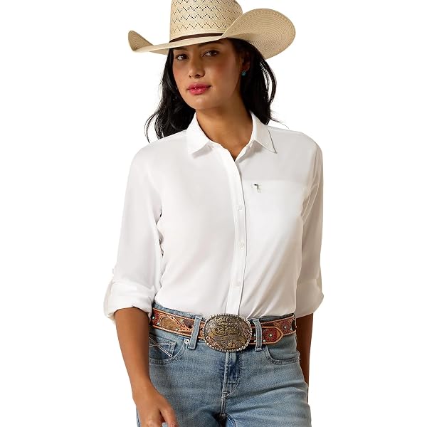 miller ranch dress shirts Amazon.com: Miller Ranch Womens Long Sleeve Western Shirt (Blue, Large) :  Clothing, Shoes & Jewelry