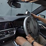 Disklok Gold Security Edition Steering Wheel Lock Small 35-39cm Silver view 6