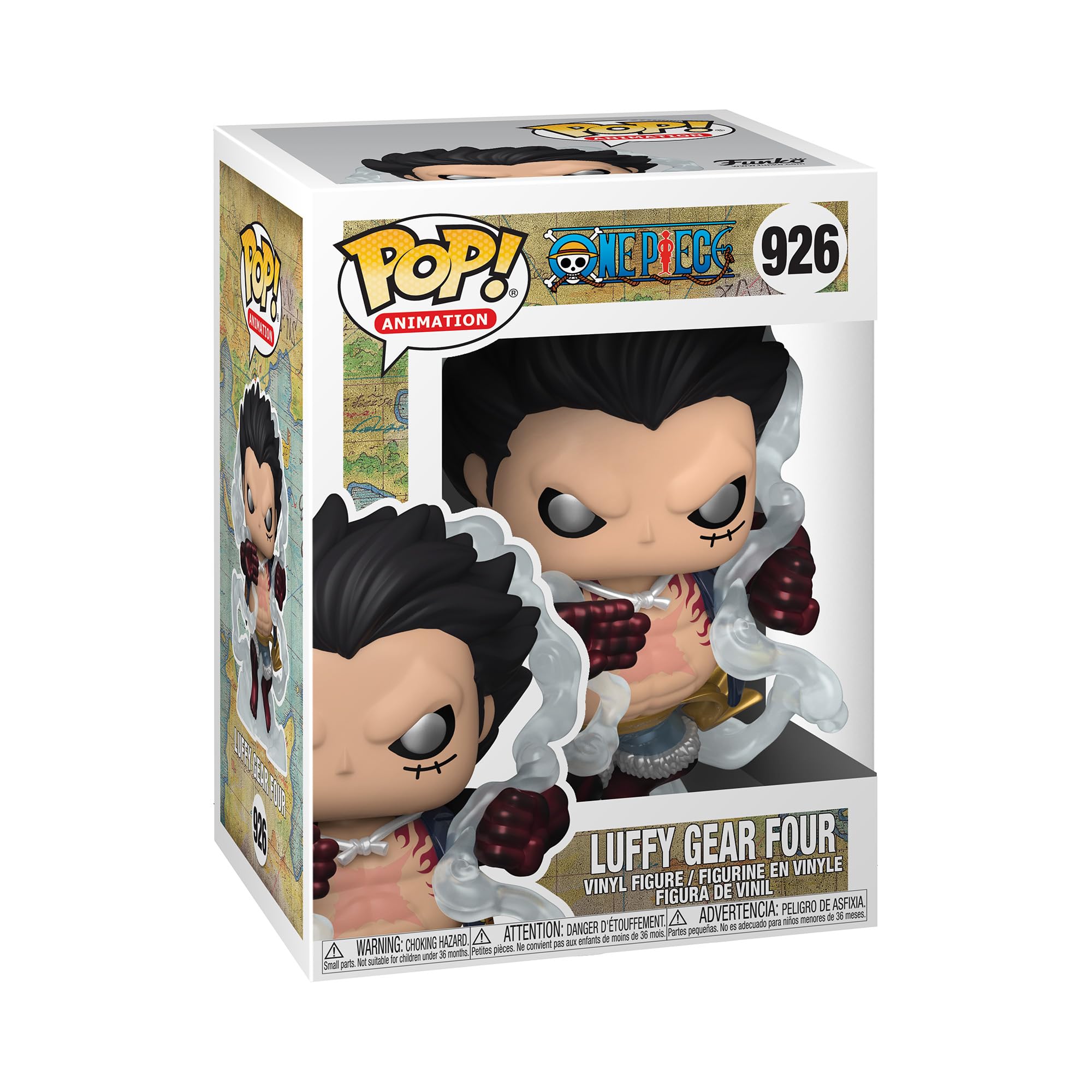 Funko Pop! Animation: OnePiece - Luffy Gear 4 - Metallic - One Piece - Collectable Vinyl Figure - Gift Idea - Official Merchandise - Toys for Kids & Adults - Anime Fans - Model Figure for Collectors