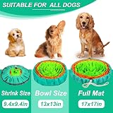 Vivifying Snuffle Mat for Dogs Durable Interactive Toy Green Orange view 3