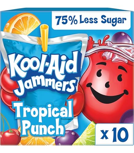 Amazon.com : Kool-Aid Zero Sugar Jammers Artificially Flavored