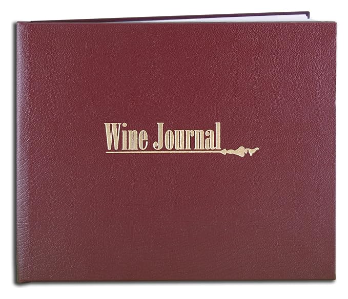 BookFactory® Wine Journal / Wine Log Book / Wine Diary / Wine Notebook