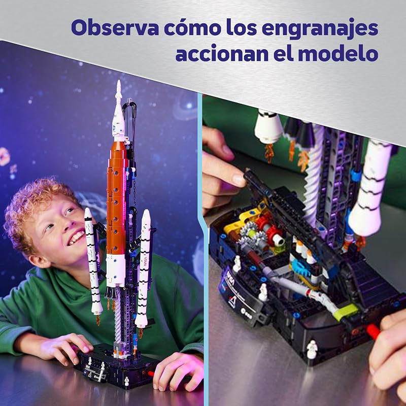 Technic Cohete del Sistema de Lanzamiento Espacial NASA Artemis 42221