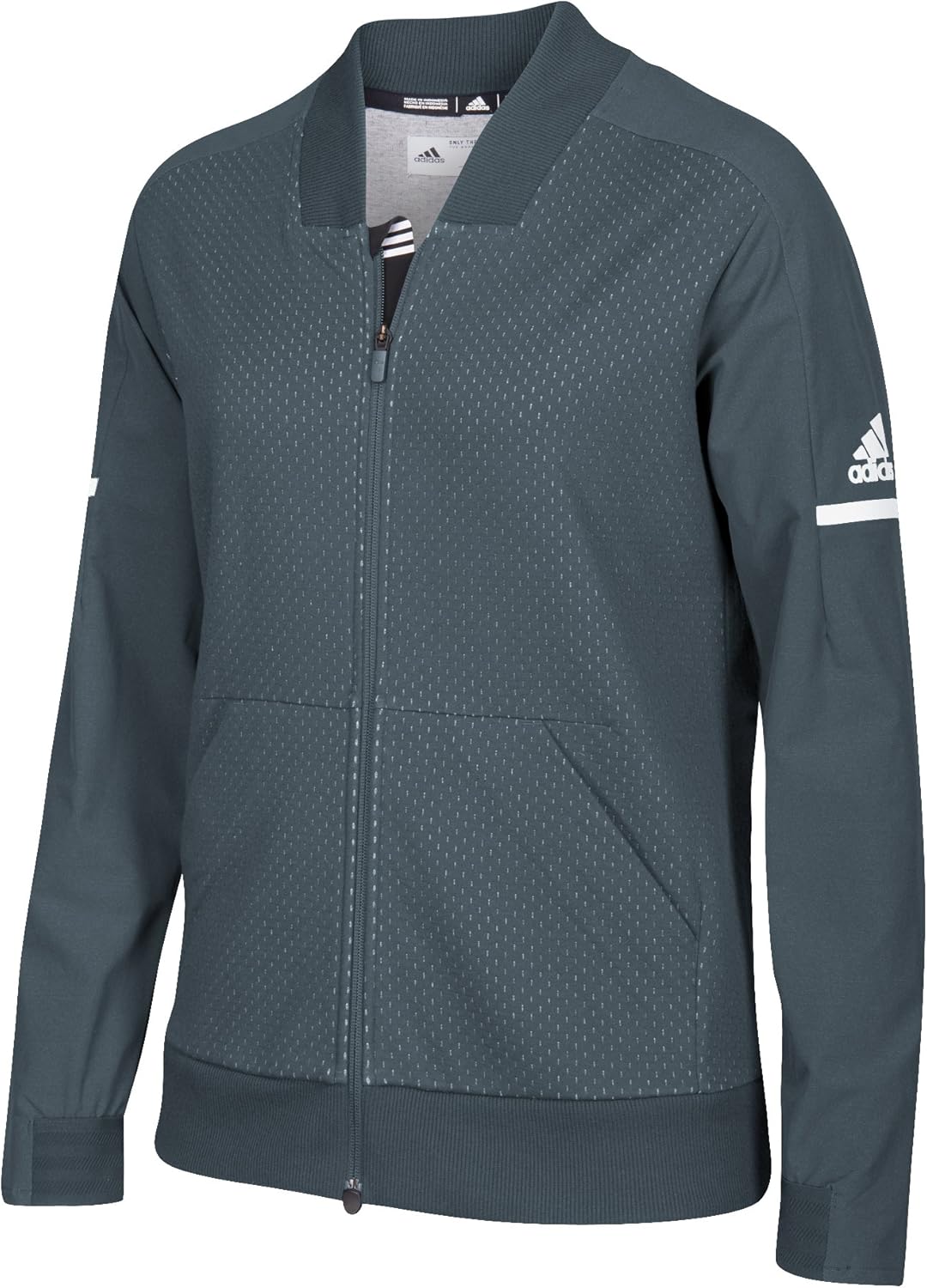 adidas Squad Bomber Jacket Women's MultiSport XXL Onix/White Amazon