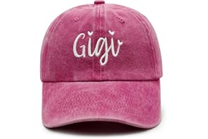 SIEHYCAKE Gigi Gifts for Grandma, Mothers Day Christmas Birthday Gifts for Gigi from Grandkids-Adjustable Baseball Caps