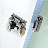 Yale B-706-CH-CH-40 Traditional Nightlatch Bright Nickel 1109 Rim Cylinder view 2