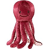 Fluff &amp; Tuff Olympia Octopus Plush Dog Toy, 11 Inch, with Durable Tuffweb Mesh Liner