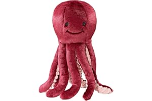 Fluff & Tuff Olympia Octopus Plush Dog Toy, 11 Inch, with Durable Tuffweb Mesh Liner