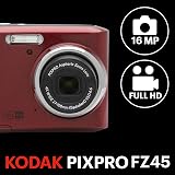 Kodak Friendly Zoom FZ45 Compact Camera 16MP 4x Optical Zoom Red view 3