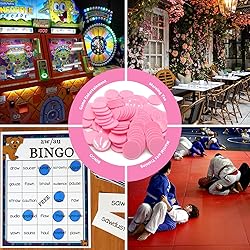 HAKITAROOM Set of 100 Opaque Plastic Learning