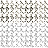 Framendino, Mini Hummingbird Charms Bird Pendant Beads for DIY Jewelry Making