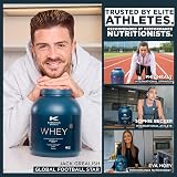 Kinetica Whey Protein Powder Vanilla 2.27 Kg 76 Servings 23g Protein view 6