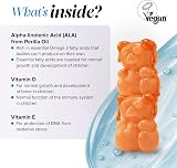 Novomins Kids Omega 3 6 9 Gummies - Vegan, 50mg ALA, 1 Month Supply view 3