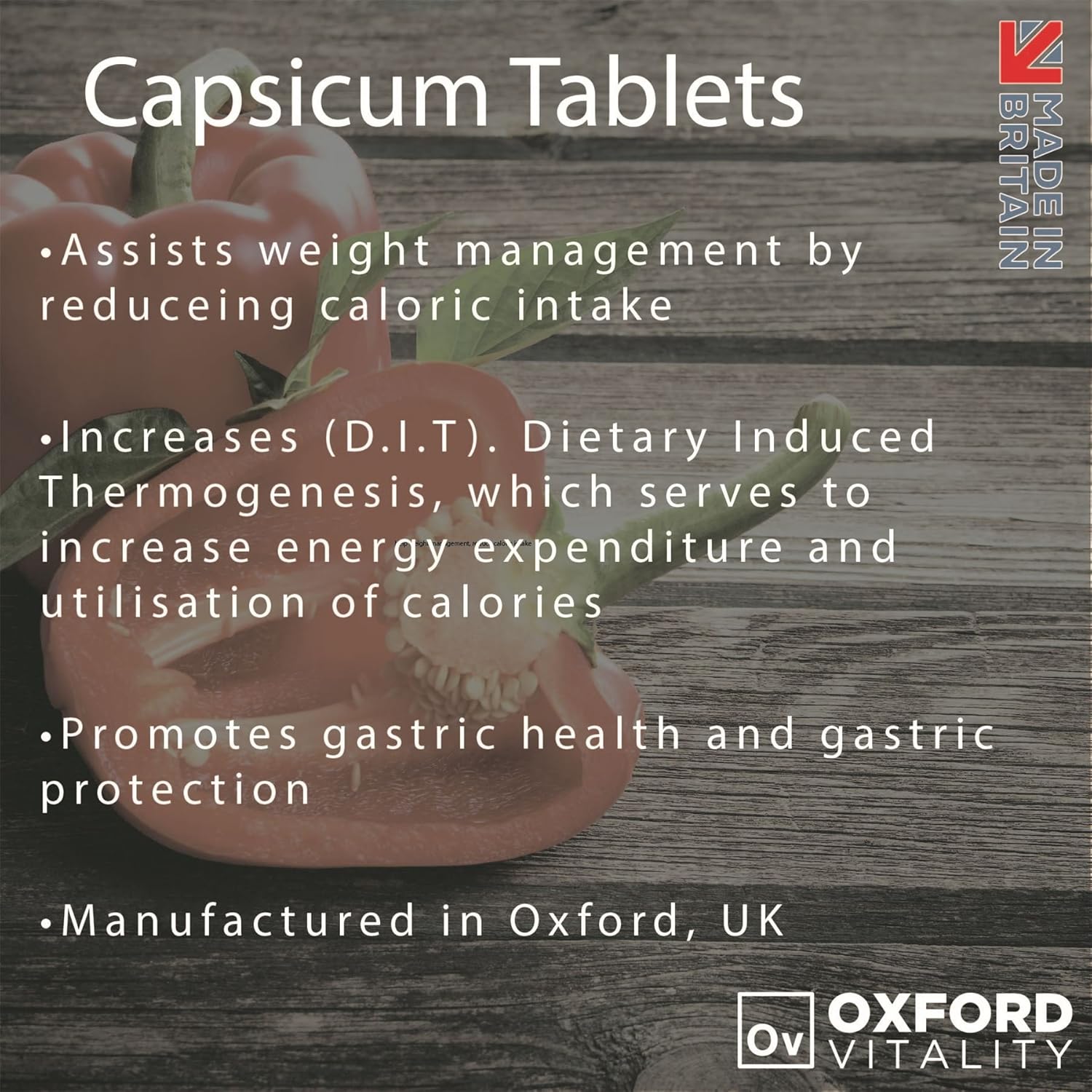 Capsicum Tablets, 120 count (Pack of 1) - Image 5