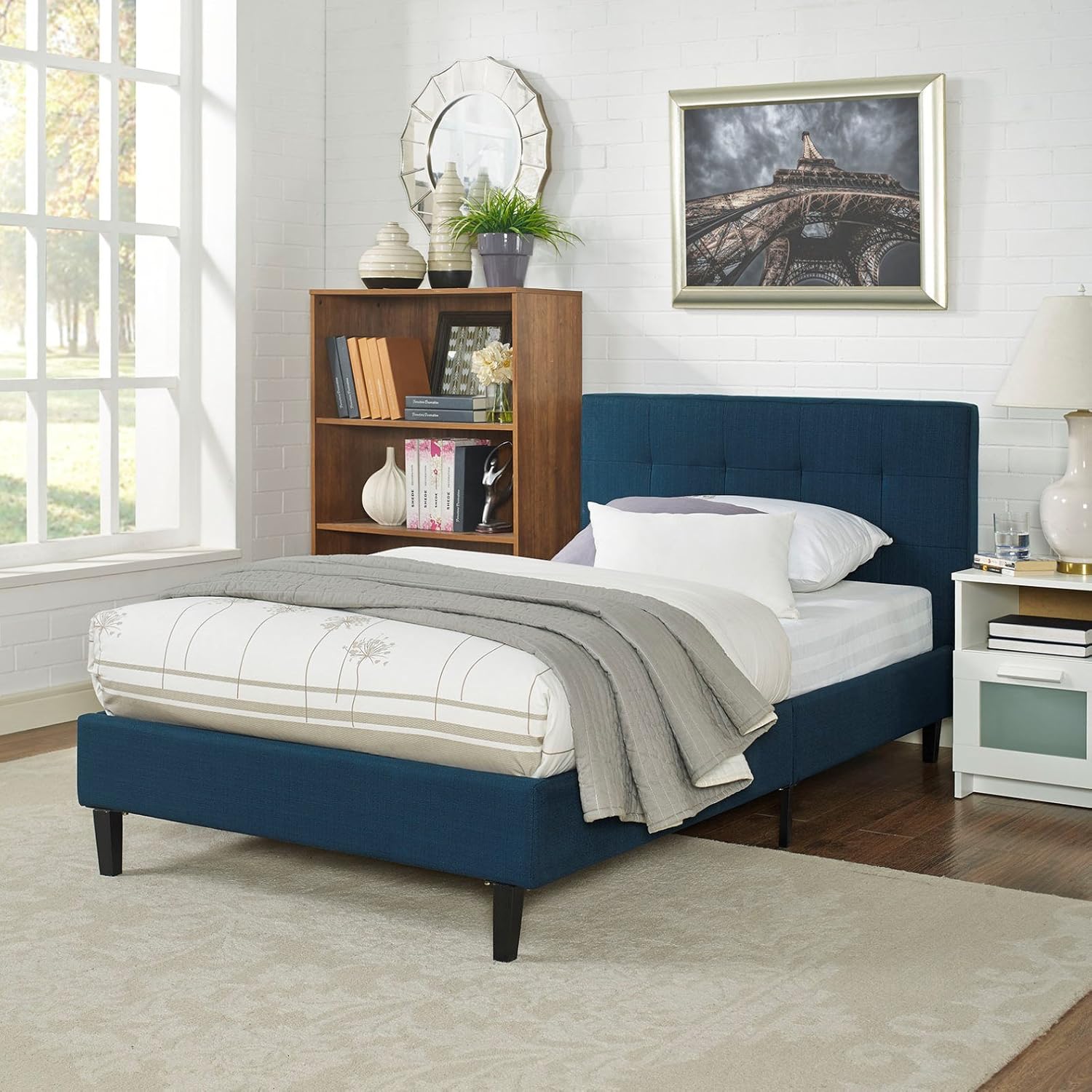 Best twin bed frame with padded headboard