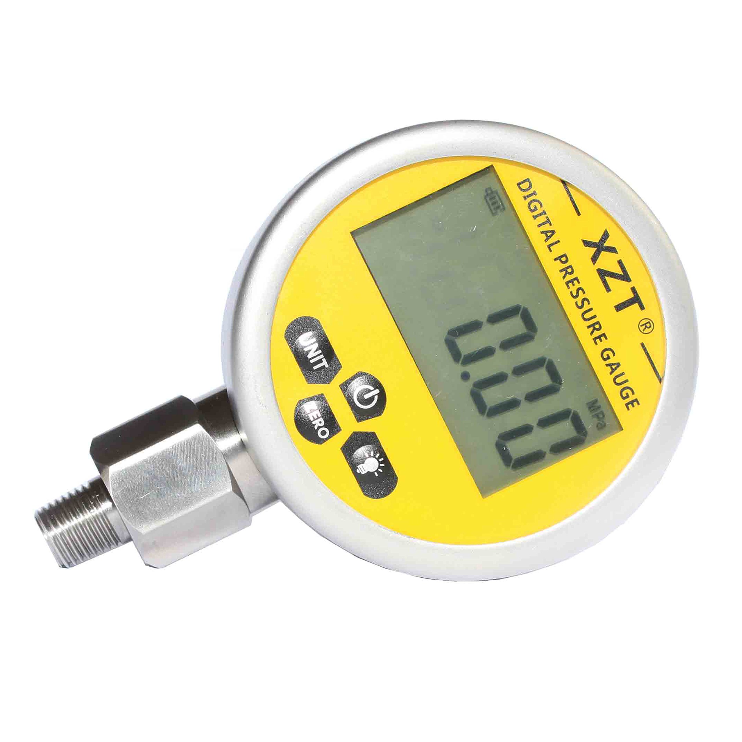 XZT 3.15" 10000 PSI Digital Hydraulic Pressure Gauge,Pressure Manometer