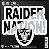 Stockdale Las Vegas Raiders 6" x 6" Xpression Full Color Repositionable Decal