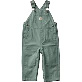 Carhartt Infant Toddler Canvas Bib Overall | Boys' &amp; Girls' Bib Overall | Reinforced Knees | Cotton Canvas | Woven Carhartt Brand Mark Label On Bib Pocket