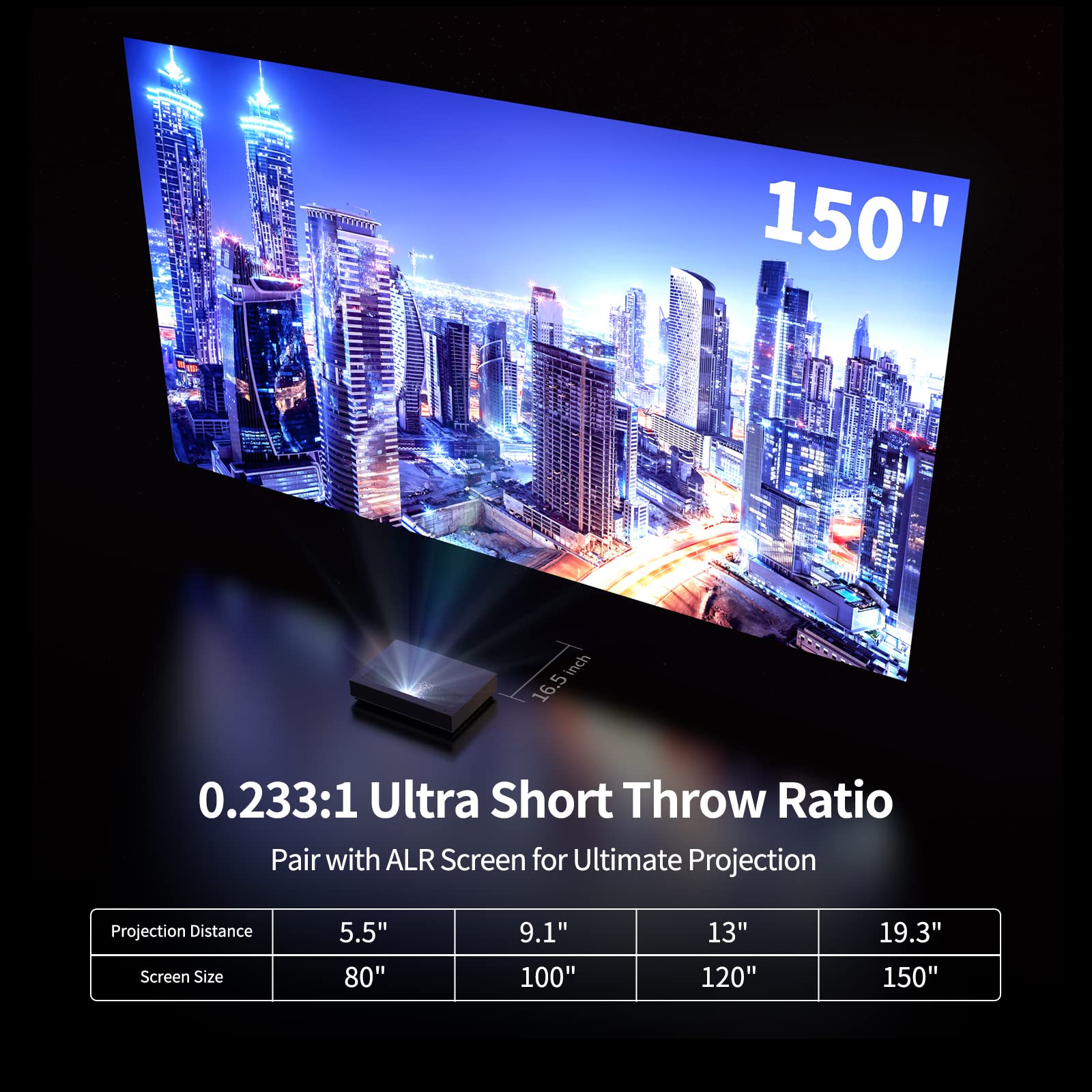 Mua WEMAX Nova 4K UHD Ultra Short Throw Projector, 150