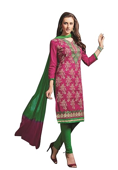 Oomph! Womens Cotton Dress Material