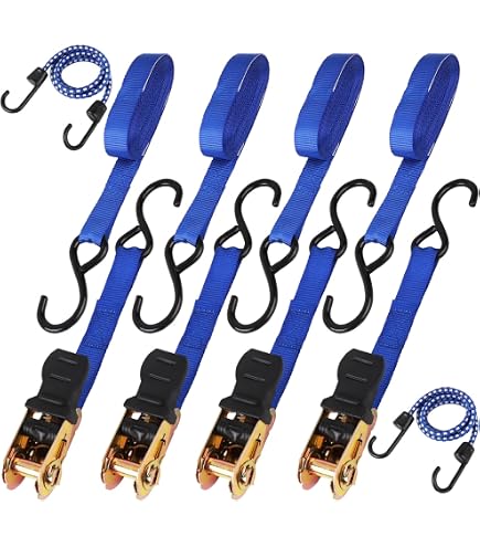 2 Pack Ratchet Straps Heavy Duty, 8000 LBS Break Philippines | Ubuy