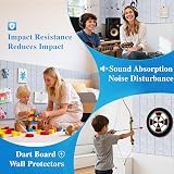Uoisaiko 90x60cm Large Felt Pin Board 6 Pack 0.9cm Thick Acoustic Vision Board view 6