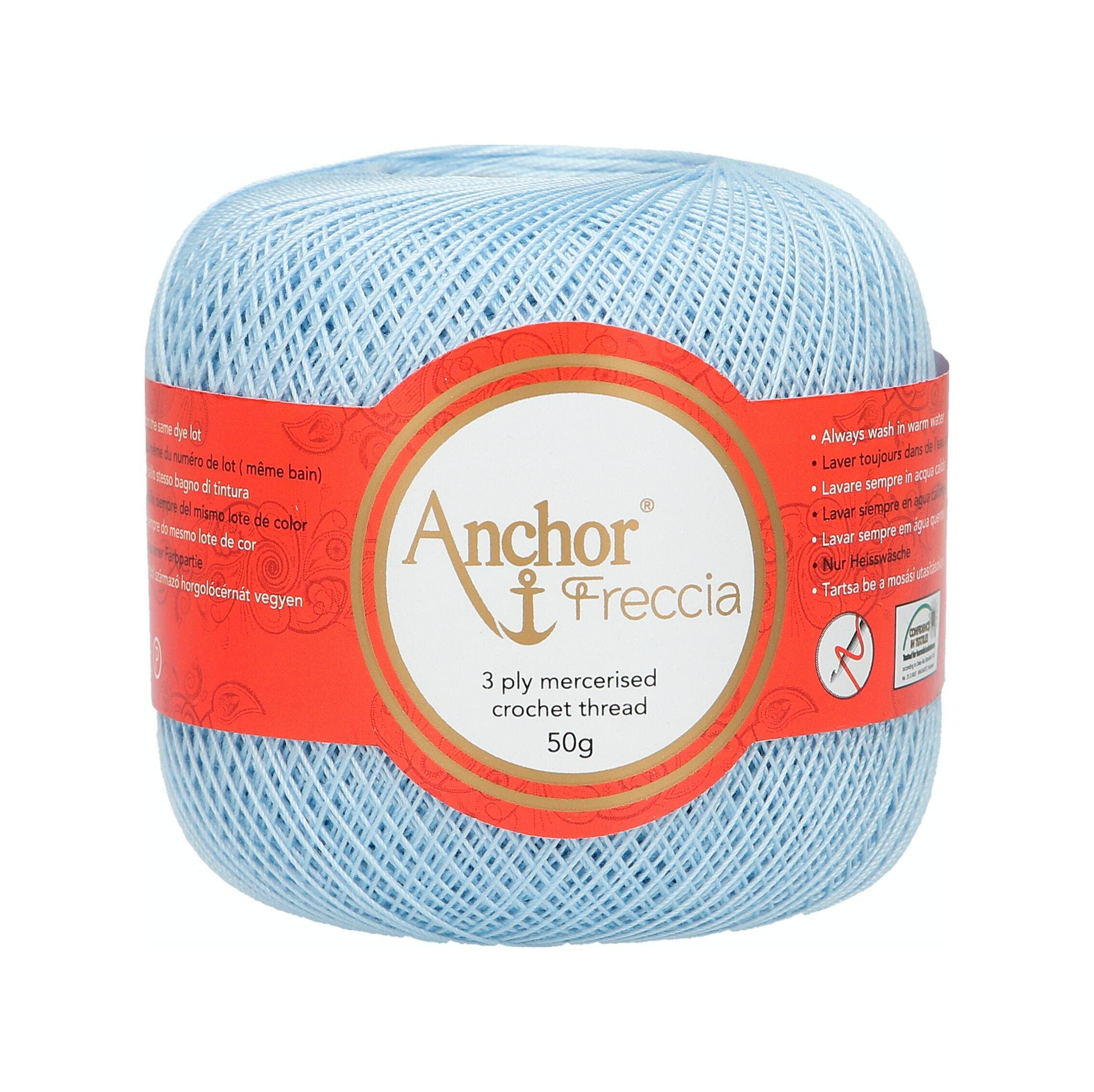 Anchor 4771020 00128 Yarn, Cotton, Blue