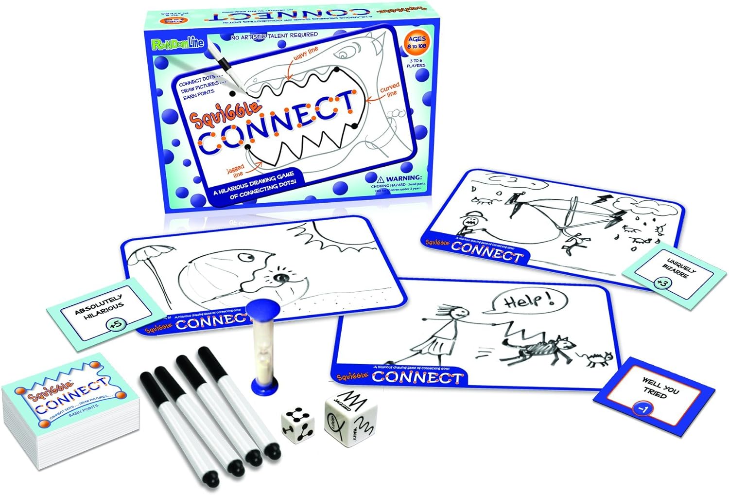 Squiggle Connect Game Toys & Games