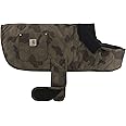 Carhartt Firm Duck Insulated Dog Chore Coat, Duck Camo Tarmac, Large