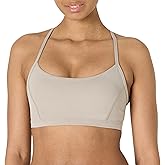 Amazon Essentials Women's Active FormFlex Buttery Soft Light Support Y-Back Thin Strap Yoga Sports Bra