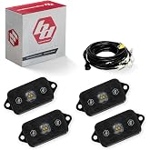 Baja Designs LED Rock Light Kit - 4 PCS. LED with Wiring Harness (White)