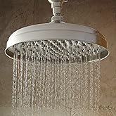 Signature Hardware 349139 8" Lambert 1.8 GPM Single Function Rain Shower Head - Oil Rubbed Bronze