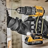 DEWALT 18V XR BL G3 Compact Twin Kit DCD805 DCF850 2x Powerstack Battery Charger view 3