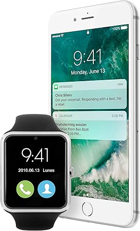 NUEBOO Reloj Bluetooth Smart Watch 4Ever: Amazon.es: Hogar