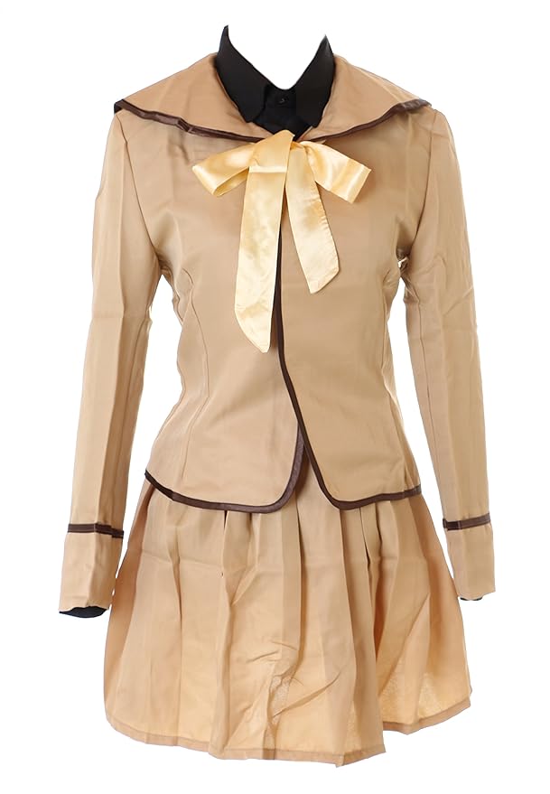 Kawaii-Story MN-31 Kamisama Kiss Momozono Nanami beige Schuluniform Schooluniform Cosplay Set Kostüm (XL)
